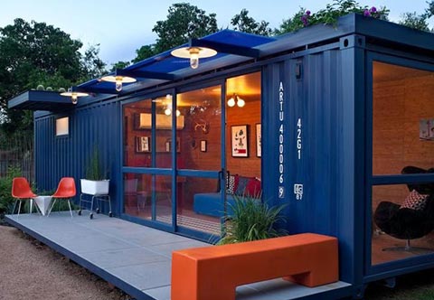 shipping container house